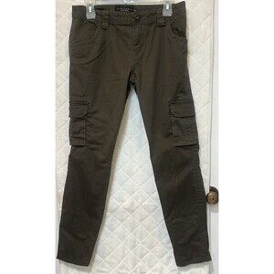 Sanctuary Standard Surplus Cargo Pants Size 28 Utility Green Straight Leg